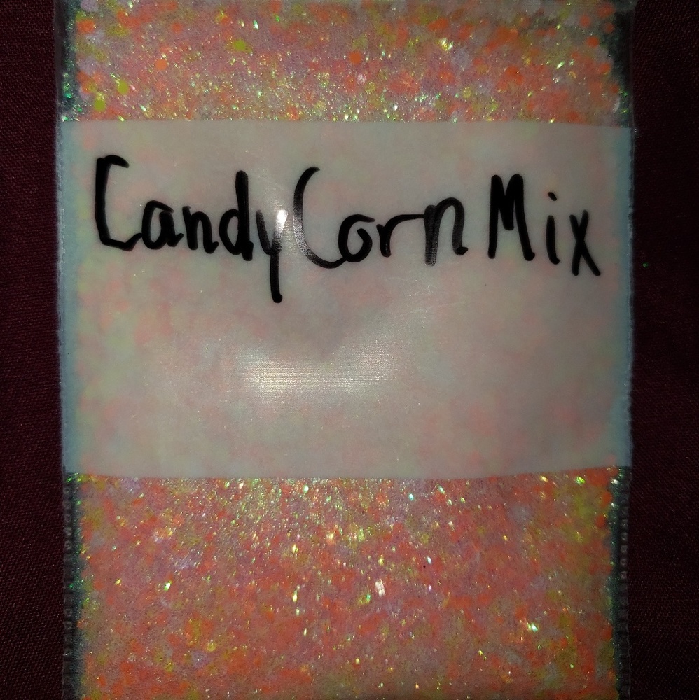 Glitter mixes glows
